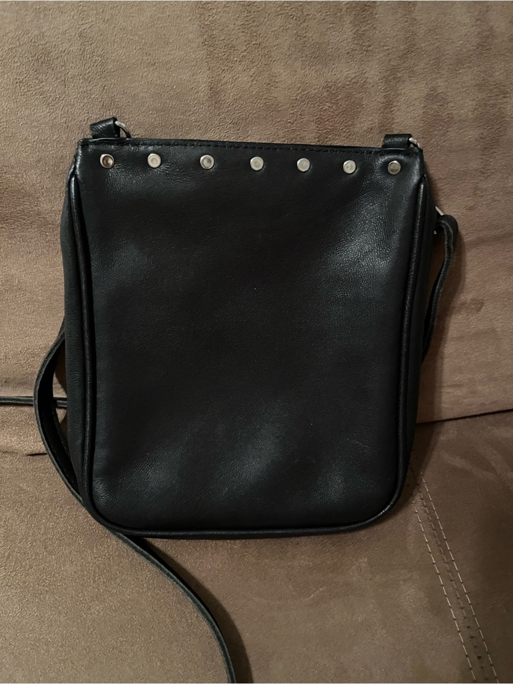 Harley-Davidson Black Leather Crossbody Bag - Picture 2 of 4
